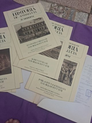Cuadernos d trabajo Historia de Andalucía- Moderna