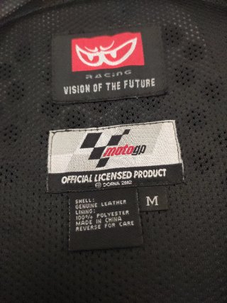Traje de moto Berik 2 piezas verano talla M