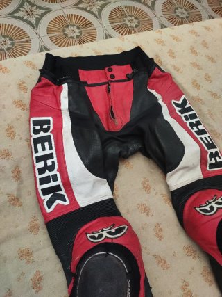 Traje de moto Berik 2 piezas verano talla M