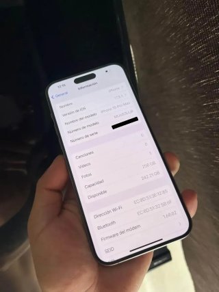 iPhone 15 Pro Max 256GB Gris