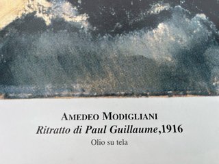 Póster Amedeo Modigliani - Retrato Paul Guillaume