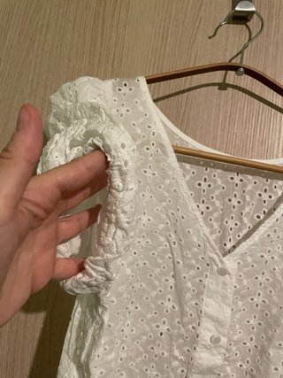 Blusa Renatta&Go manga globo calada