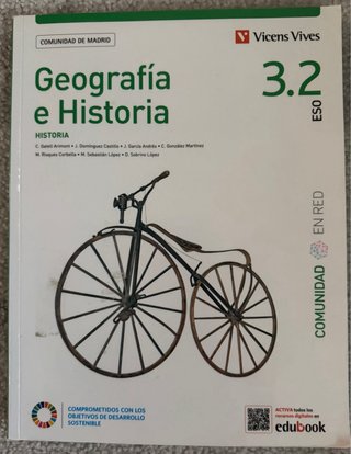 Libros Geografía e Historia 3.1 -3.2 Vicens Vives