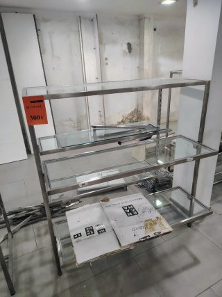 Liquidación estantería Acero Inoxidable Tienda
