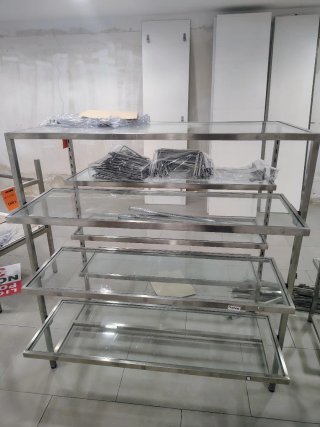 Liquidación estantería Acero Inoxidable Tienda