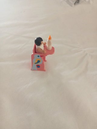 Playmobil Bebé Silla Trona con Biberón