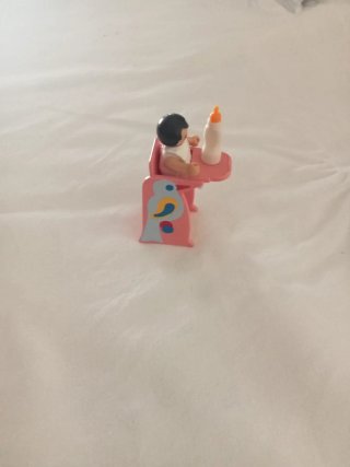 Playmobil Bebé Silla Trona con Biberón