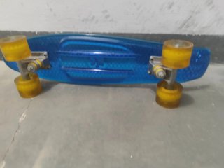 Patineta azul penny board