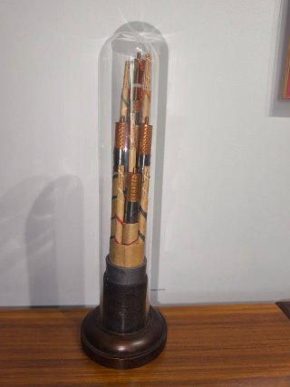 Expositor Muestrario Telefónica Antiguo