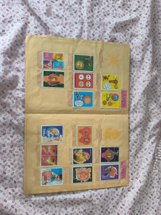 Álbum Cromos El Origen de la Vida 1979 vintage
