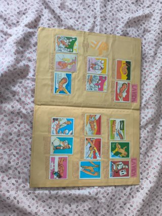 Álbum Cromos El Origen de la Vida 1979 vintage