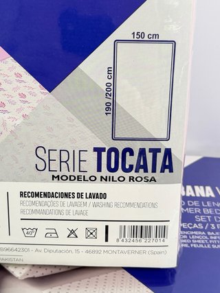 Juego Sábanas Cama 150cm 3 Piezas