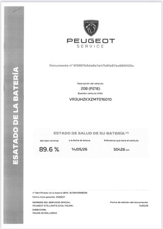 Peugeot e-208 2021