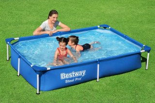 Piscina desmontable tubular infantil 221 x 150x43