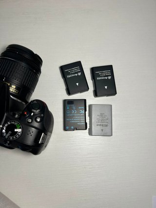 Kit Nikon D3400 + Dos Objetivos + 4 baterías