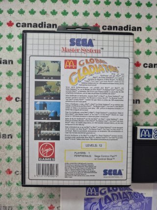 Global Gladiators Master System