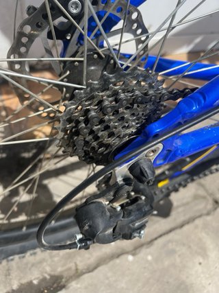Bicicleta de Montaña Azul