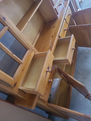 Mueble rústico madera pino