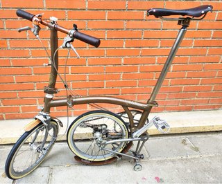 Brompton Acero Cobreado Exclusiva