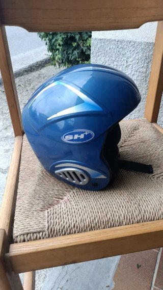 Casco Sci Bambino/a Blu SH+