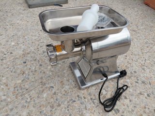 Picadora de carne eléctrica acero inoxidable