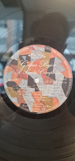 LP A Santa Compaña Golpes Bajos 1984