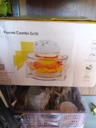 Horno Combi Grill Cecotec 1300W 19L