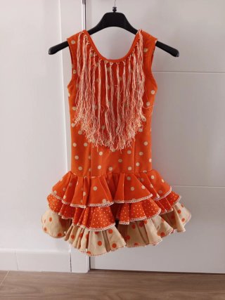 Traje Flamenca Niña Ángeles Verano