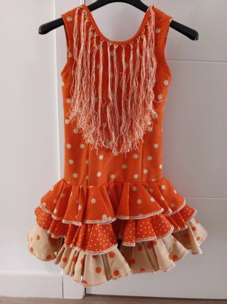 Traje Flamenca Niña Ángeles Verano