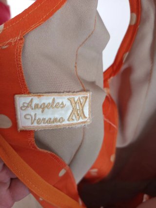 Traje Flamenca Niña Ángeles Verano