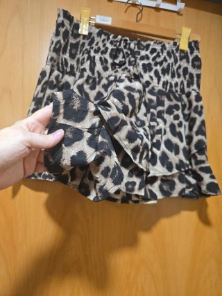 Falda pantalón animal print