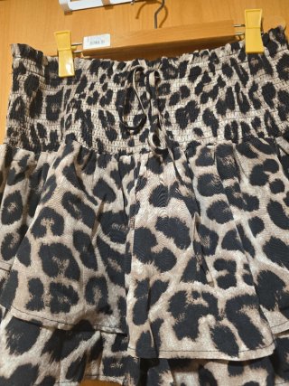 Falda pantalón animal print