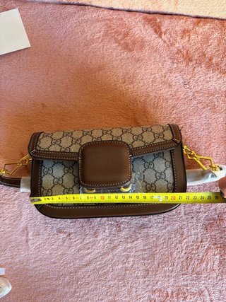 Bolsa Gucci Elegante Beige y Marrón