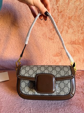 Bolsa Gucci Elegante Beige y Marrón