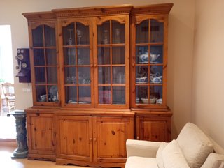 Mueble de salón de madera