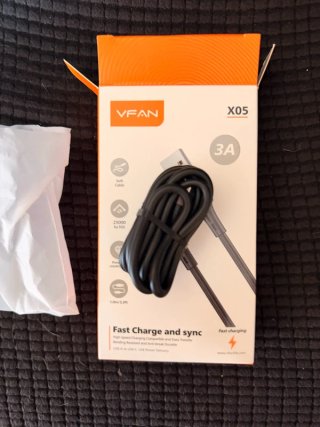 Cable VFAN X05 USB-A a USB-C 3A