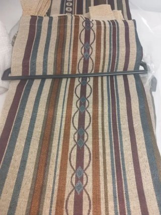 Pack jacquard 2Cortinas trebillas.Env.gratis