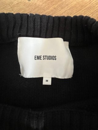Jersey Eme Studios Negro Talla M