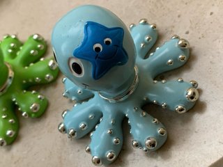 Soprammobili polipi decorativi in ceramica