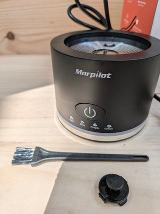 Morpilot Espumador de Leche 4 en 1 600 W Negro