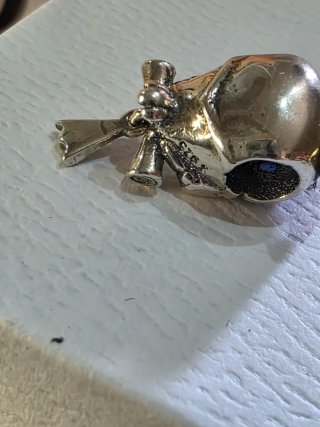 Pandora Charm Graduación Búho Azul
