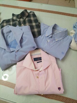 Lote  Camisas Álvaro Moreno Lftman,Formula joven