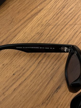 Ray-Ban Wayfarer Reverse Negro/Azul