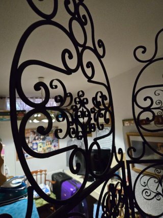 Biombo de Hierro Forjado Decorativo