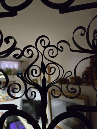 Biombo de Hierro Forjado Decorativo