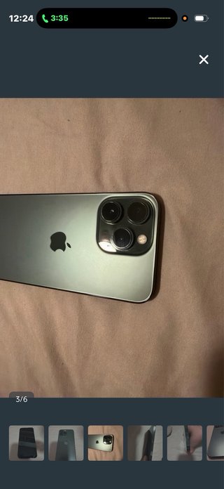 iPhone 13 Pro Verde Notte