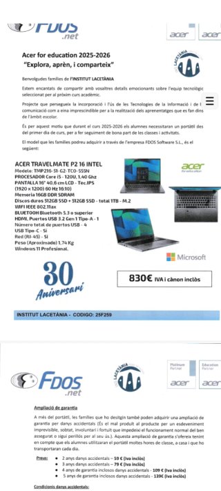 Acer TravelMate P2 16 con 16GB RAM e SSD da 1TB