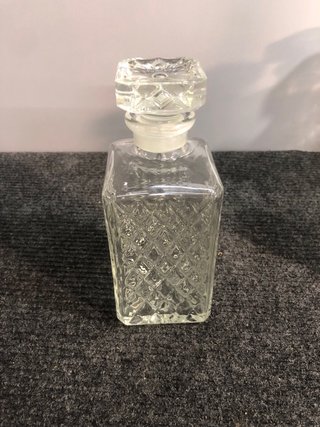 4 bottiglie di liquore vintage in vetro, insieme o separato