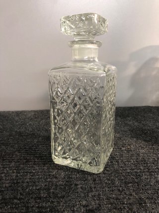 4 bottiglie di liquore vintage in vetro, insieme o separato