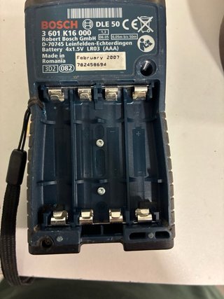 Medidor Láser Bosch DLE 50
